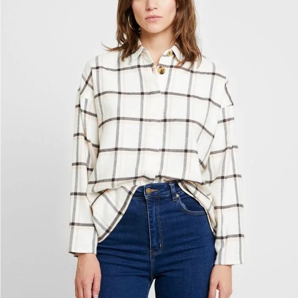 Madewell Flannel Bromley Shirt in Northall Plaid